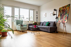 Aufgeräumte Wohnung